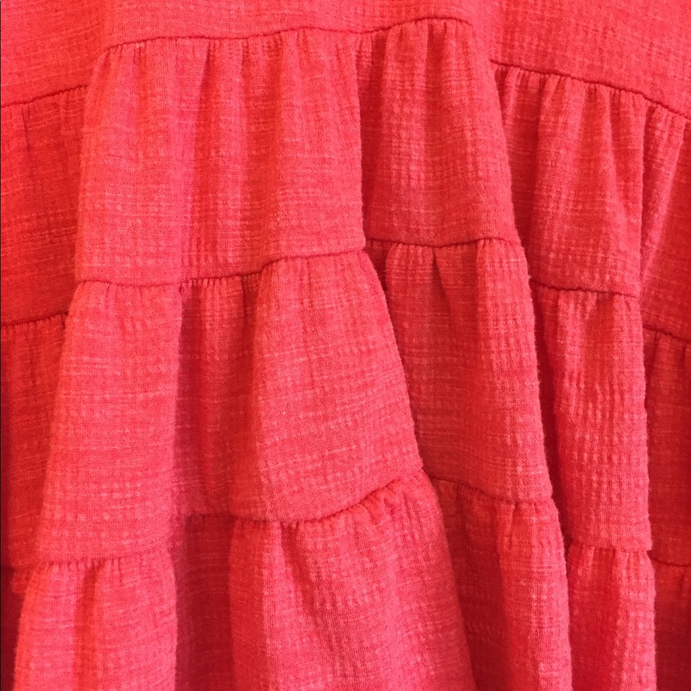 Anthropologie Deletta Thea Ruffles Peplum Top - Picture 2 of 7